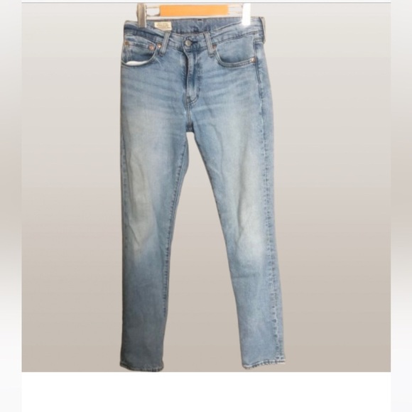 Levi’s 512 Slim Tapered Light Wash Premium Denim Jeans Size 29 - Picture 6 of 13